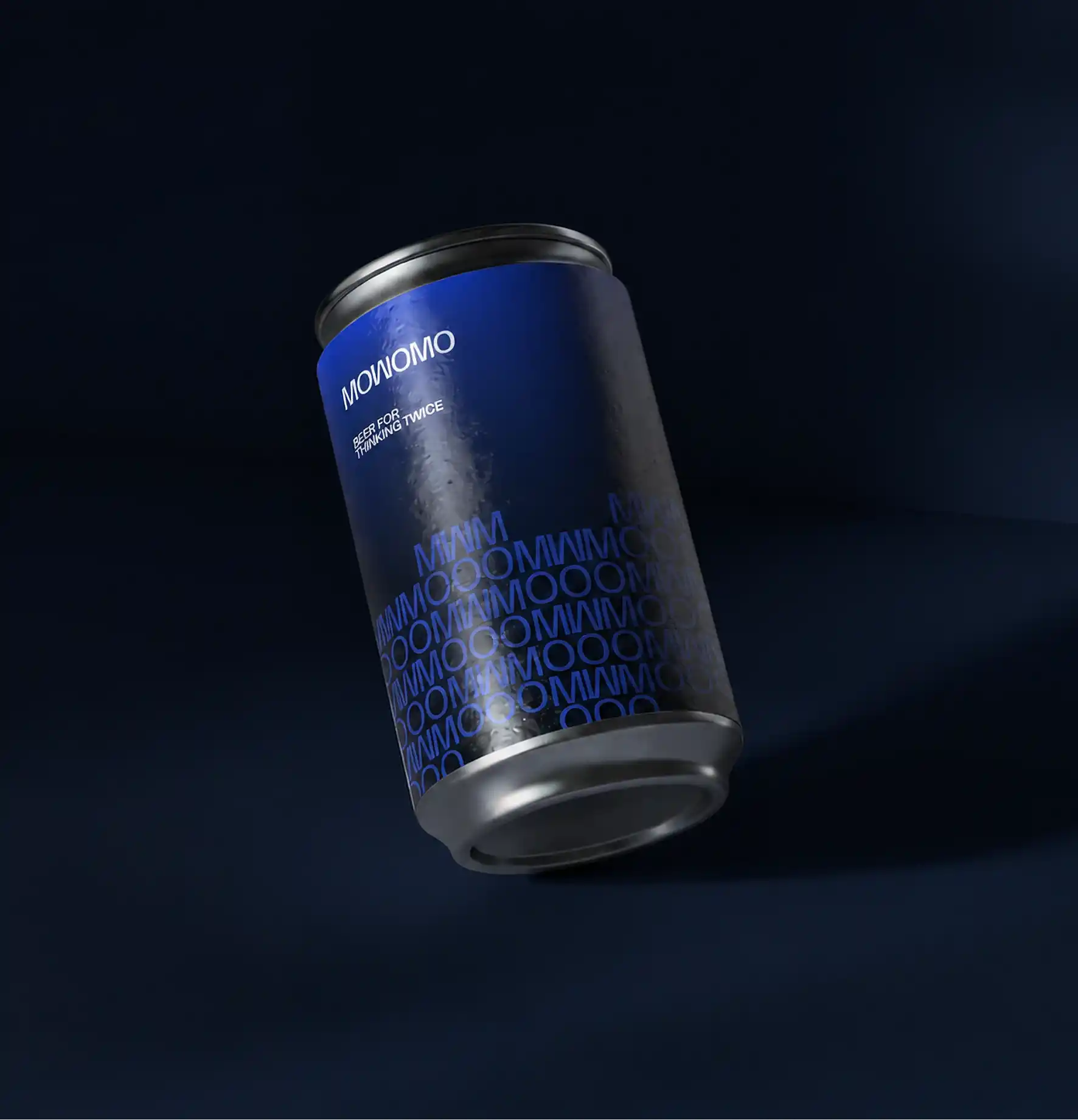 Lata promocional personalizada como ejemplo de merchandising corporativo para Mowomo.